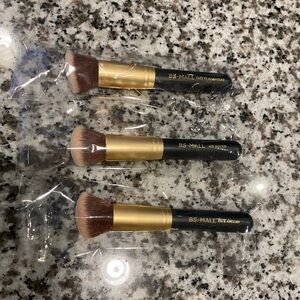 Gold and Black Makeup Brush Set